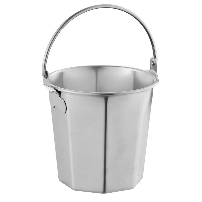 Nuevo 304 barril de hielo de acero inoxidable mini barril red rojo mini barril pequeño barril KTV snack barril de patatas fritas