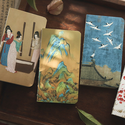 Orchid Pavilion Collection Preface Hand-held Account Book, Feng Famous Paintings, Calligraphy Notebook, Gift Stamp, Collection Seal