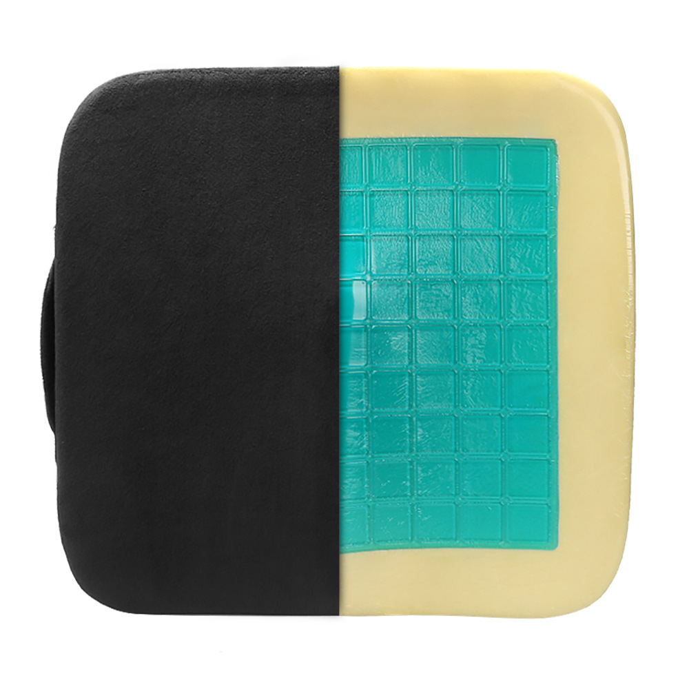 Cojín de gel de espuma de memoria de rebote lento cojín de silla de oficina cojín Amazon hogar transfronterizo Venta caliente