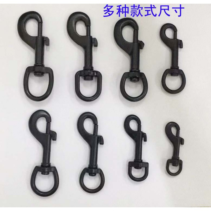 厂家生产钥匙扣锌合金宠物扣电泳黑色狗扣各种款式钩扣