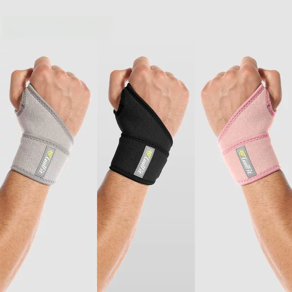 coolfit Outdoor Basketball Sports Winding Pressurized Wristband Fitness Weightlifting Bandage Hand Guard Wrist Strap Protector Supplies