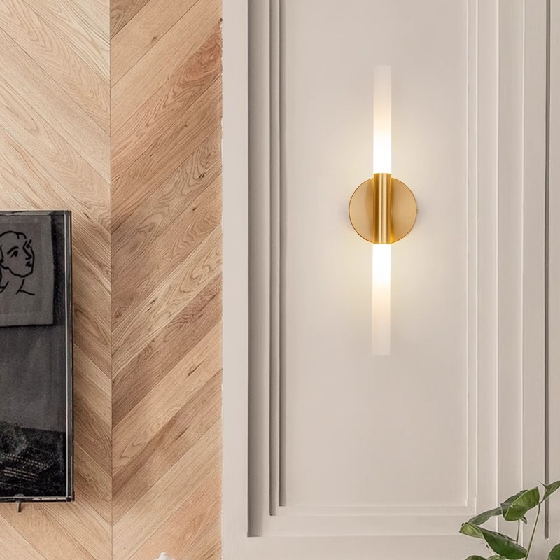 Nórdico dormitorio led cabecera lámpara de cama pasillo escalera lámpara de pared moderna minimalista pasillo balcón sala de estar lámpara de pared mayorista