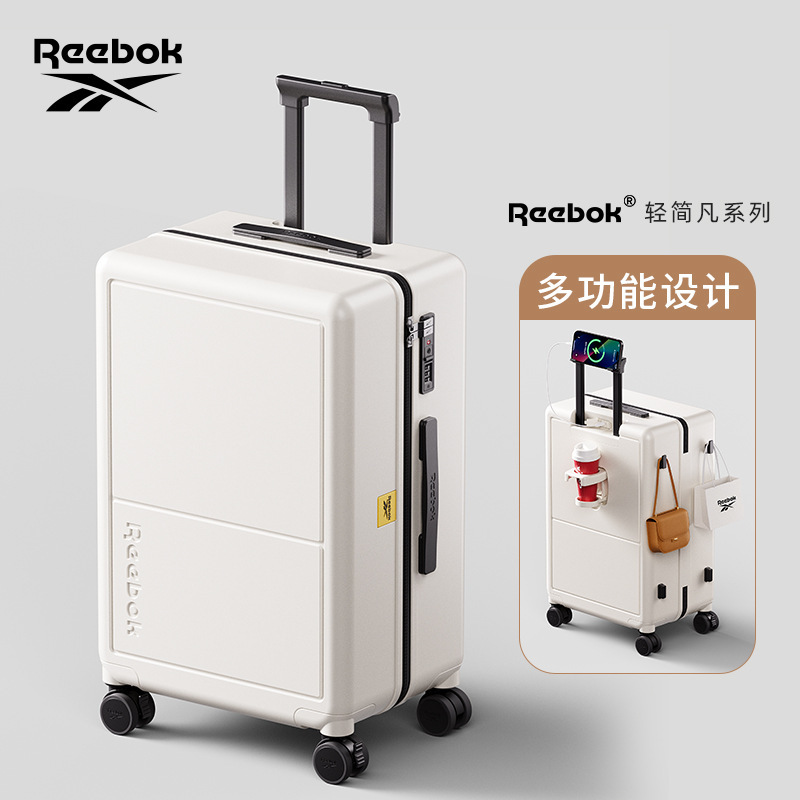 Reebok锐步行李箱20寸登机箱纯PC抗摔拉杆箱24旅行箱行李箱密码箱|undefined