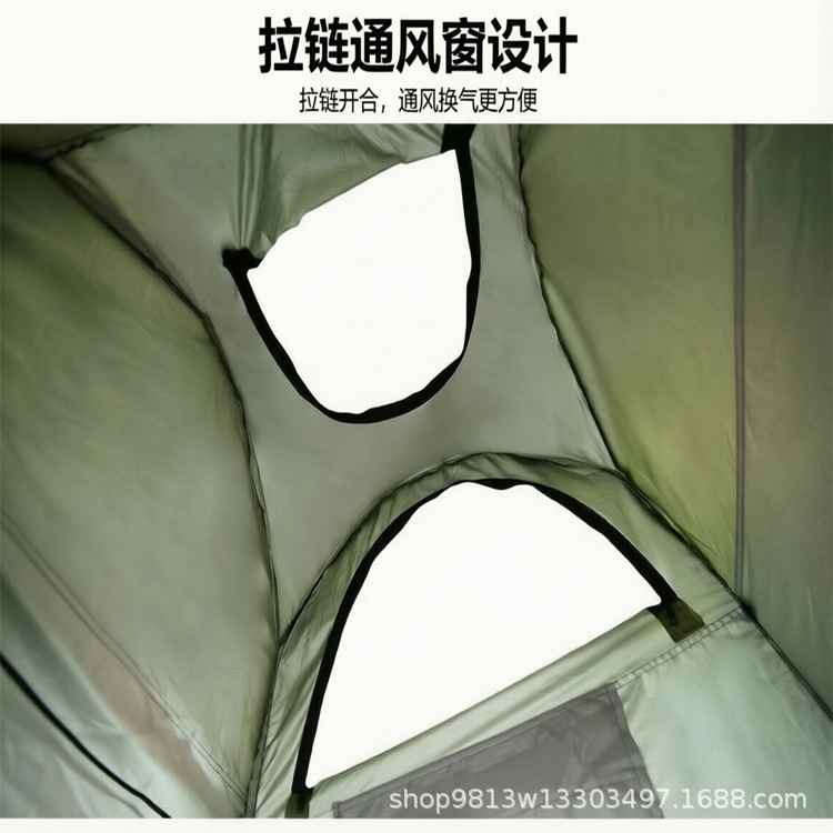Outdoor multi-functional shower tent, a must-have for camping and fishing, providing a simple changing area and a portable mobile toilet