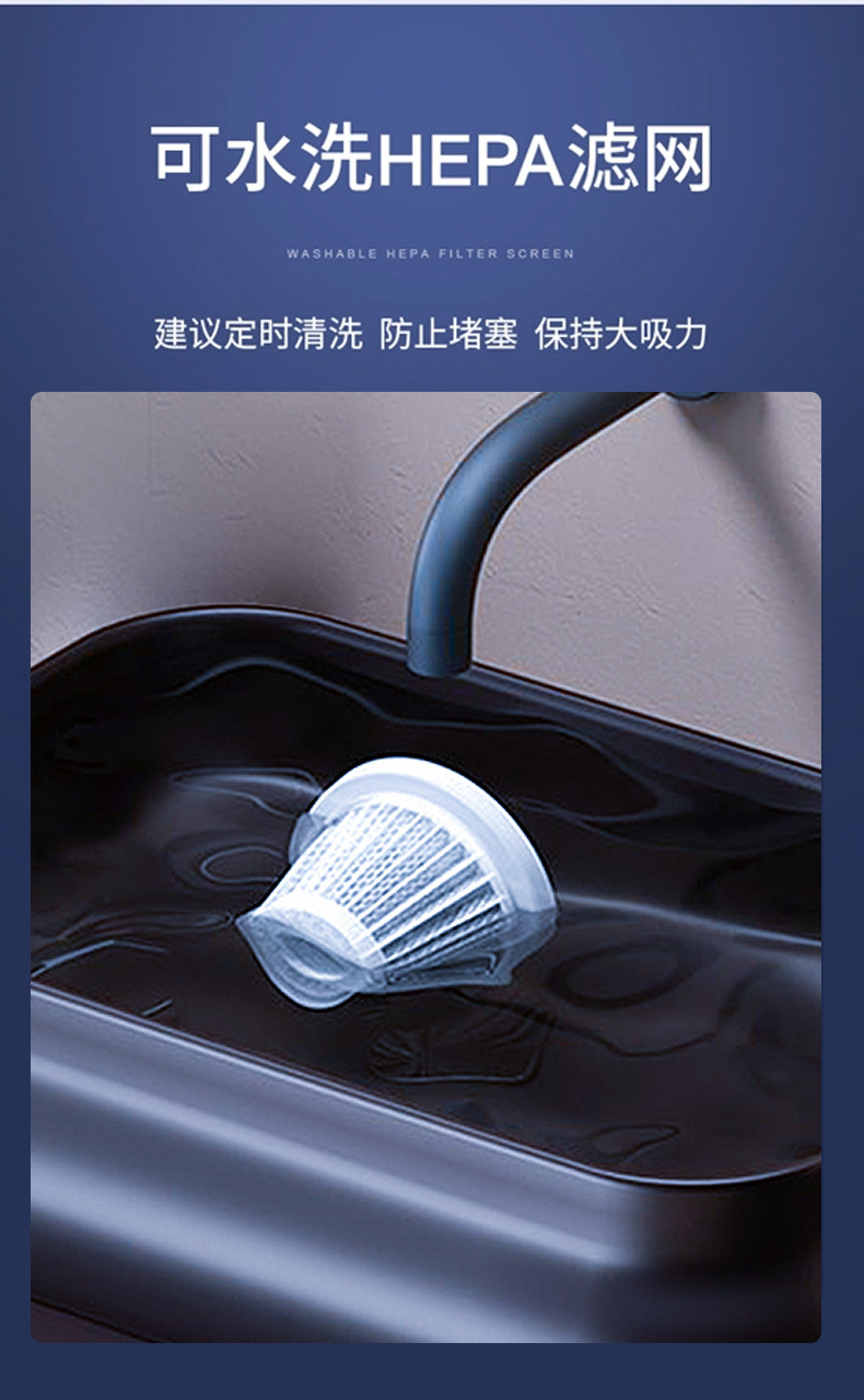 Car Vacuum Cleaner Suction and Blowing All-In-One Brushless Dual-Purpose Car Cross-Border Handheld Wireless Large Suction Car Multi-Function