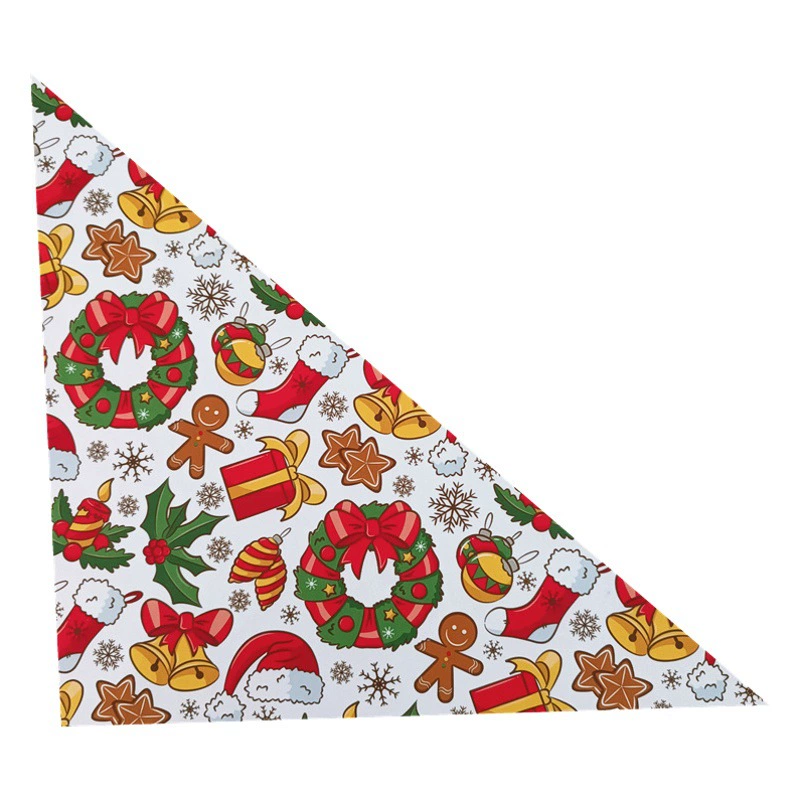 Амазонка популярный День Святого Валентина собака нагрудник Рождество животное треугольник шарф нагрудник аксессуары