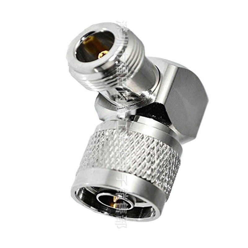 射频同轴连接器 N型90度直角弯公头转N母头  N-JWK