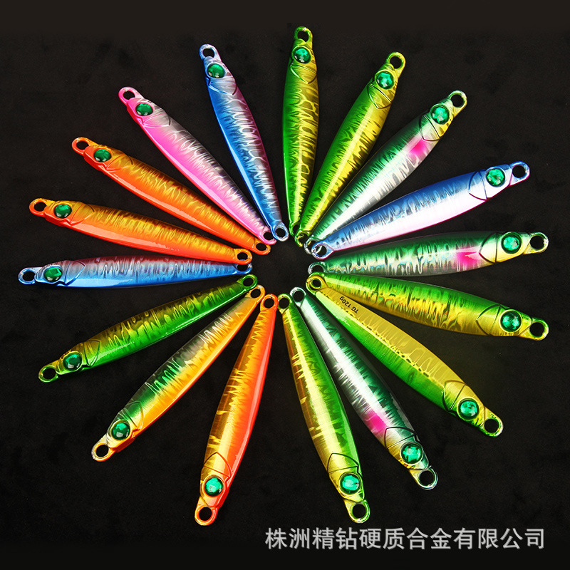 现货钨鱼 仿真钨鱼 新款渔具 远投钨鱼钨钢铁 各种规格颜色有货