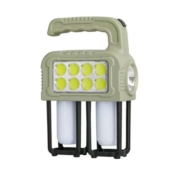 Lámpara de camping portátil solar recargable LED lámpara de camping lámpara de tienda multifuncional al aire libre lámpara de carpa recargable lámpara portátil
