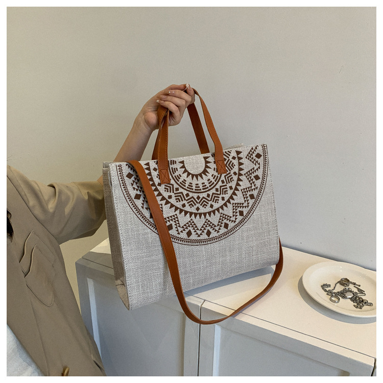 Women's Tote Bag Commuter Handbag Stylish Shoulder Bag For Work_voghion.com