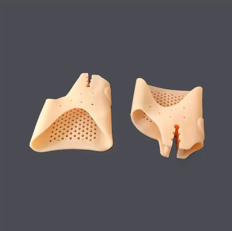 SEBS toe separator thickened honeycomb half size forefoot pad silicone toe separator forefoot pad toe separator half palm foot pad