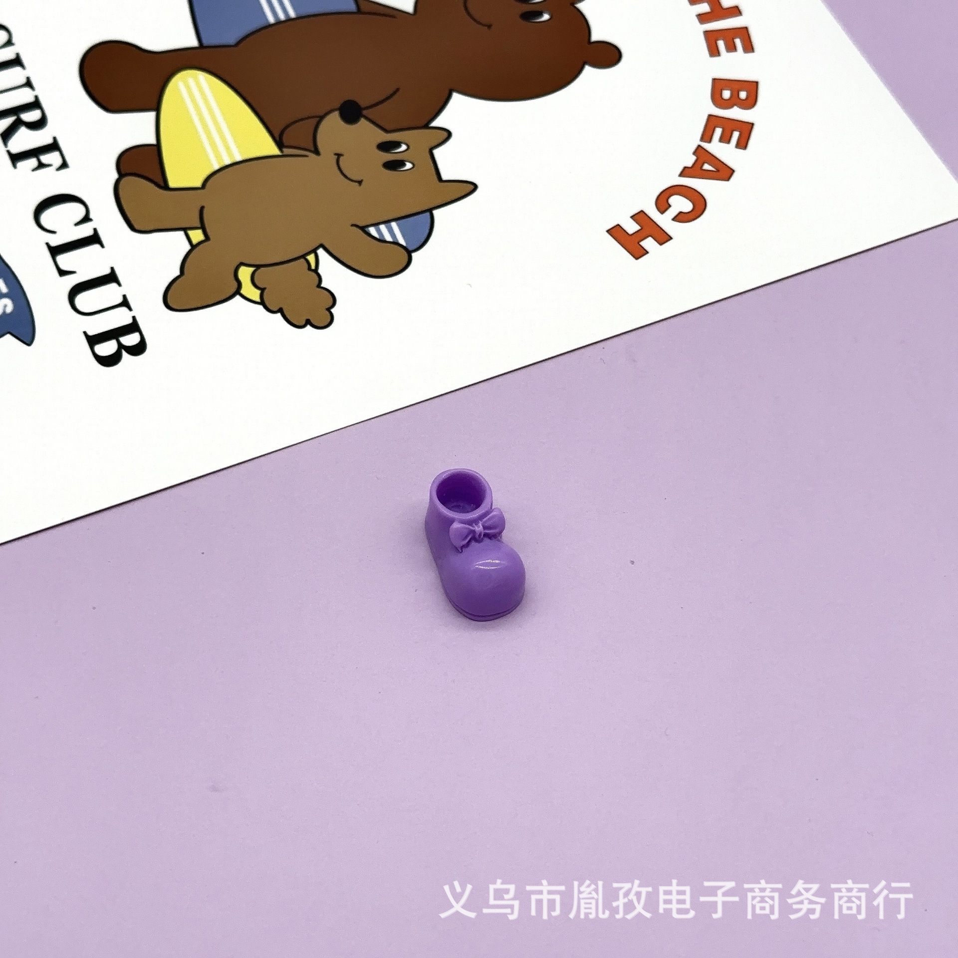 Resina coreana zapatos de arco DIY zapatos pequeños accesorios de juguetes de pelo caja de teléfono celular pegatinas de refrigerador pegatinas manuales