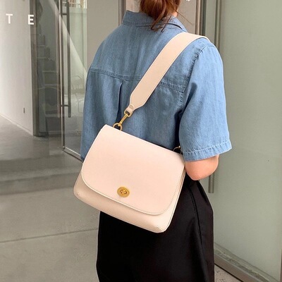 厂家批发2020新款时尚牛皮单肩包潮流百搭斜挎包来图来样加工定做|ru