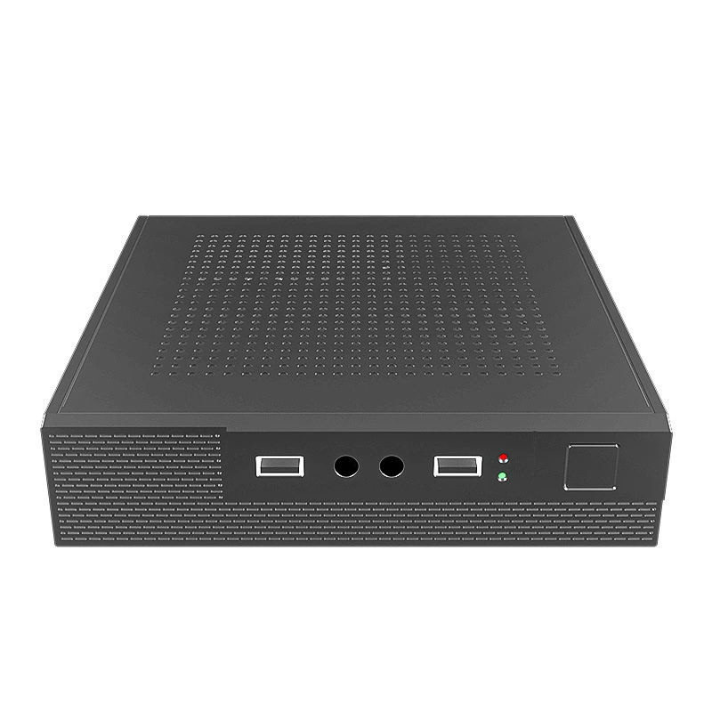 台科中电 AS ультратонкий 1U шасси MINI портативный мини-подвесной HTPC ITX промышленное контрольное шасси