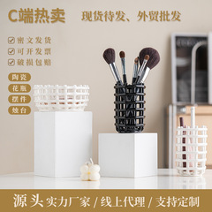 Xiaohongshu 人気の手作り中空セラミックシンプルな収納ラックハイエンドホーム工芸品装飾品