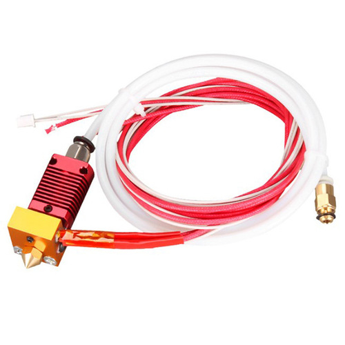 3D printer accessories New CR10 extrusion head extruder Heated aluminum block print head nozzle remote nozzle