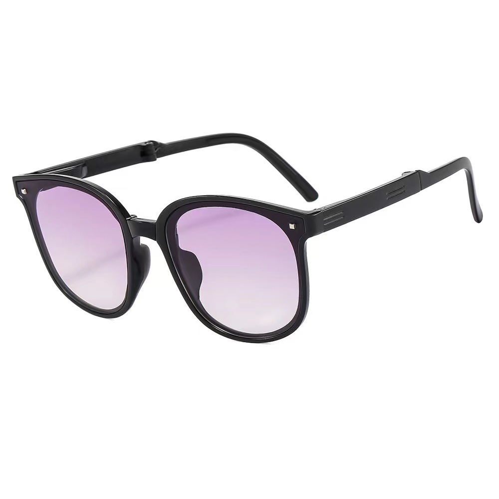 2023 nuevas gafas de sol plegables de bolsillo cojín de aire gafas de sol a prueba de UV gafas de sol plegables de moda coreanas