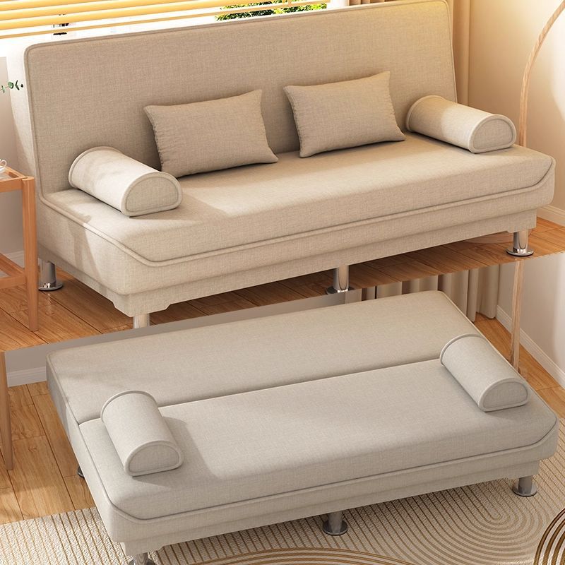 Sofa Bed Foldable Bedroom Study Multifunctional Lazy Small Sofa Small Apartment Living Room Cream Style Folding Bed