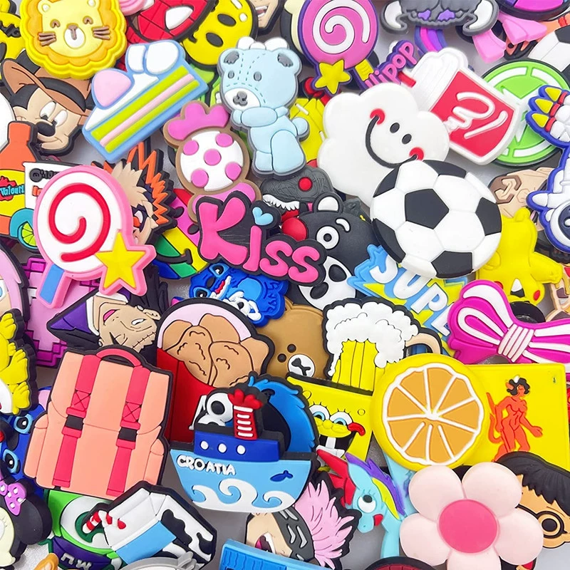 Трансграничная индивидуальная пещерная Обувь Аксессуары для рукоделия обувь Цветочная обувь Пряжка обувь под крокодила мультфильм садовая обувь аксессуары