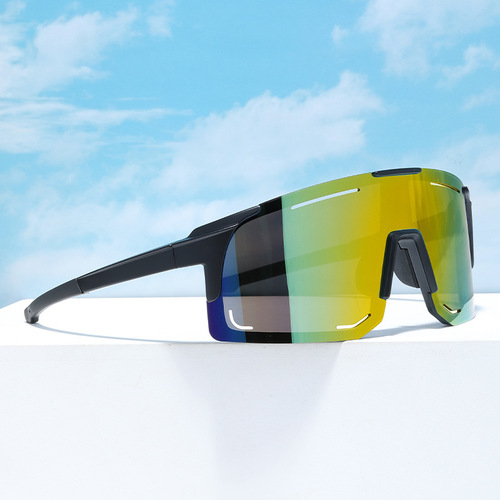 European and American style large frame slimming sunglasses outdoor mountain climbing sports riding goggles skiing ground women's European and American sun glasses 