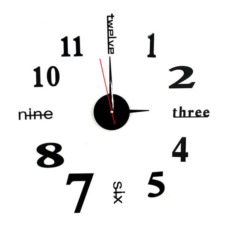 Creative European style wall clock home...