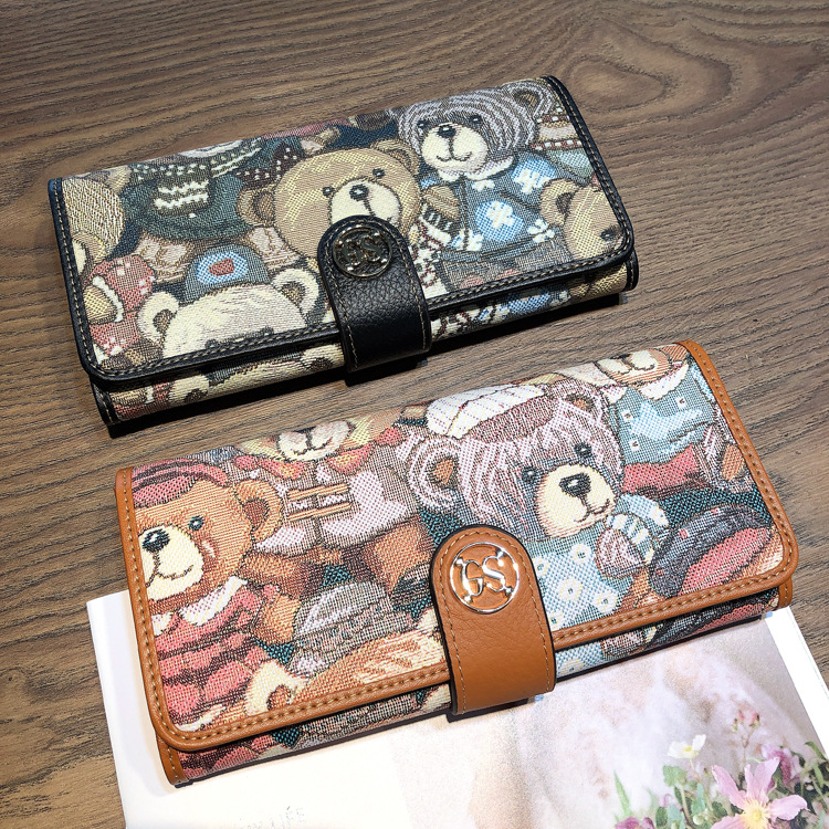 Dames lederen kaarthouder clutch portemonnee voor telefoon geld_voghion.com