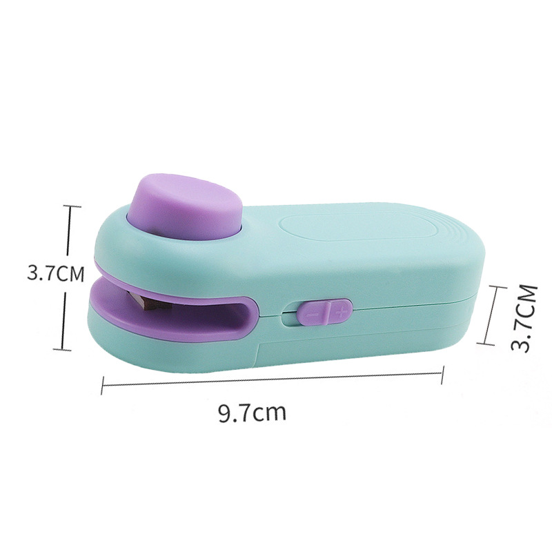 Mini máquina de sellado portátil caliente máquina de sellado de plástico snack máquina de sellado de bolsas de plástico hogar presión de la mano máquina de sellado de calor artefacto