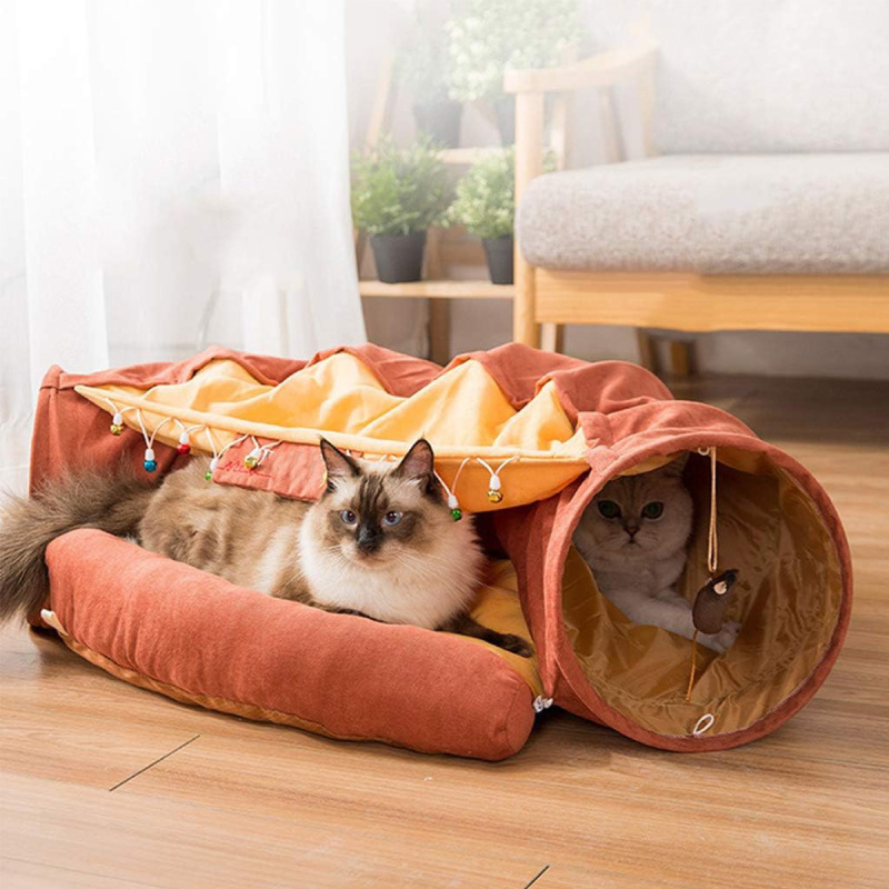 猫隧道四季通用宠物钻洞通道可折叠猫隧道窝外贸热销工厂批发|undefined