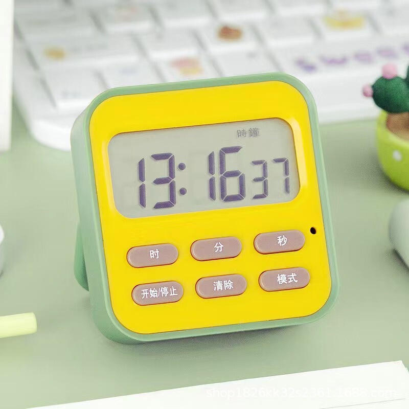 工場製作タイマー自律タイマーキッチンリマインダー学習カウントダウンフラッシュ付き電子目覚まし時計|undefined