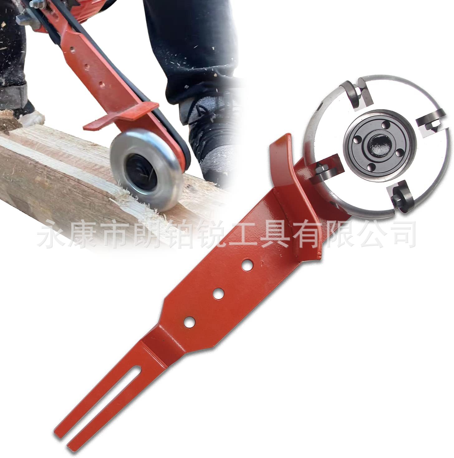 亚马逊热卖雕刻器皮带驱动搭配链锯使用耐久平衡便携式开槽器刨刀