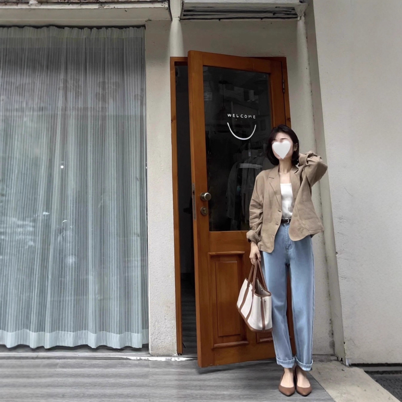 2026 Spring/Summer High-End Casual Pure Linen Lapel Blazer Women's Short Blazer Jacket