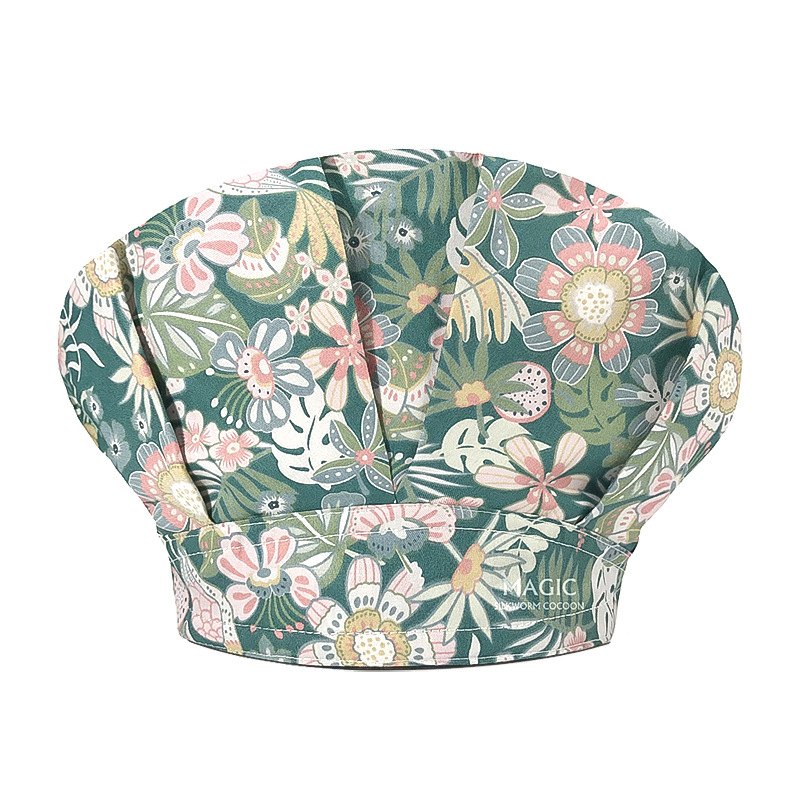 Tapa de operación directa de fábrica impresión femenina pequeño animal lindo sombrero de enfermera algodón salón de belleza odontología oral sombrero