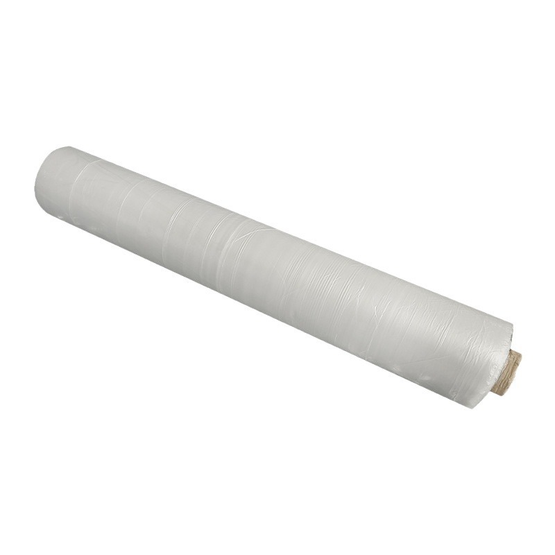 Película de plástico biodegradable para acolchado, película de PE, película agrícola para acolchado, película en rollo, película negra de doble capa para control de malezas en invernaderos, degradable.