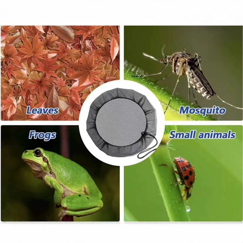 Amazon продает популярный чехол для дождевой бочки для улицы, фильтр для дождевой воды, защита от комаров, защита от лягушек, чехол для ведра с опавшими листьями, прямая продажа с фабрики