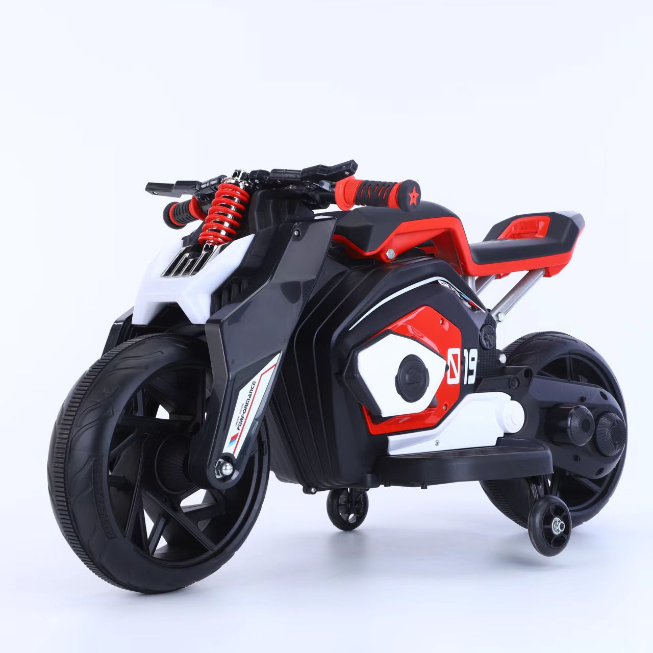 Comercio exterior para niños motocicleta eléctrica niñas y niños triciclo recargable bebé puede montar coche de juguete coche de batería de control remoto
