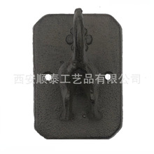 欧美式门后装饰壁挂衣帽架创意坚固复古墙饰墙上铸铁挂钩亚马逊