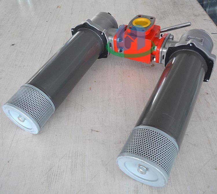液压双筒回油过滤器 SRFB-160*20FC SRFB-160*10FC SRFB-160*5FY