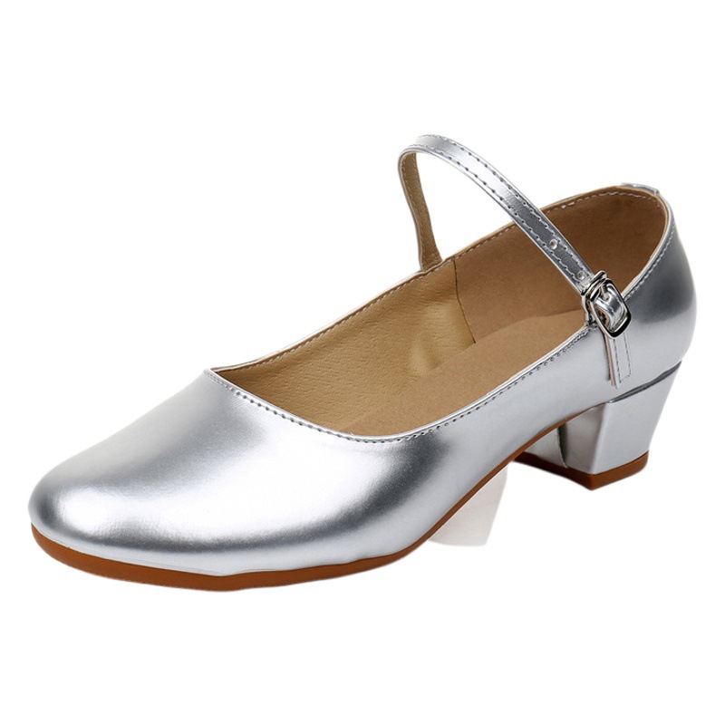 Children's Latin Dance Shoes, Girls' Dance Shoes, Kids' Dance Shoes, Soft-Soled Kids' Modern Dance Shoes, Performance Shoes, Performance Footwear