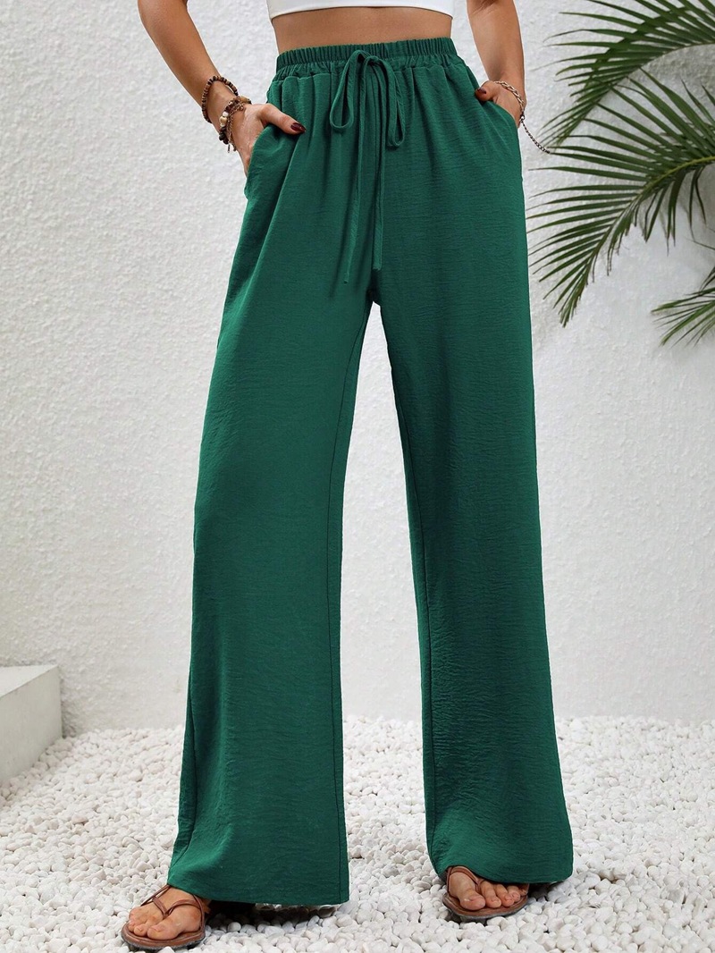 Women's Daily Streetwear Solid Color Full Length Casual Pants Straight Pants display picture 38