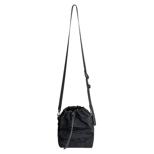 ins Korean version trendy new small shoulder bag fashion niche crossbody bag casual drawstring pleated mobile phone bag