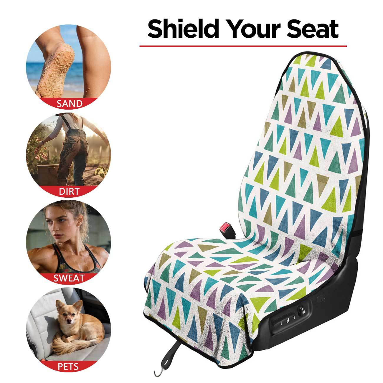 Car seat towel cover, front seat protector, suitable for gym and exercise, universal for all seasons, car use 169