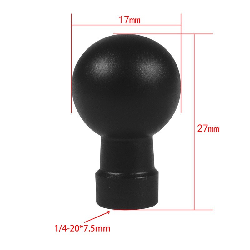 Ball head, scale 1:4