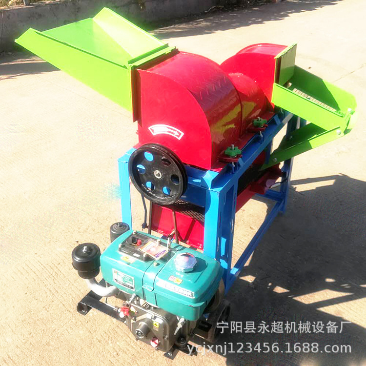 出口小型多用脱粒机 谷子高梁打粒机玉米大豆脱粒机 稻麦脱粒机