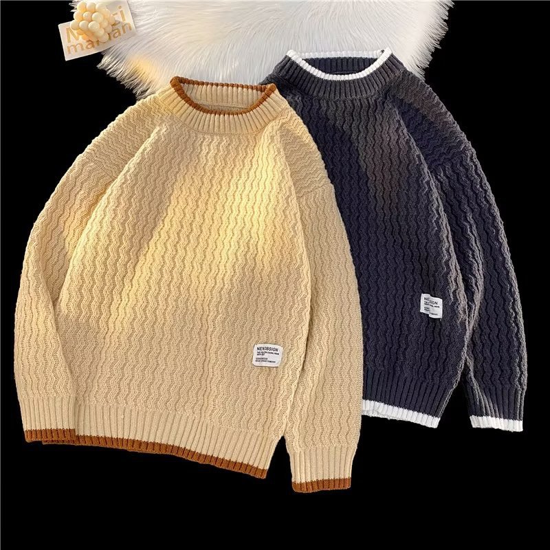 Winter Japanese knitted sweater