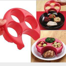 食物分量器 分菜器 食物固定盘 食量控制器Portion Control   95g