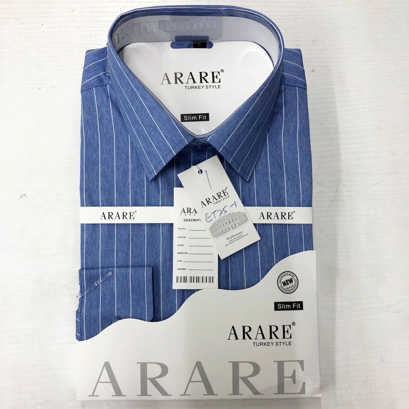 ARARE メンズストライプ裏地長袖綿シャツ外国貿易アマゾン 2025 夏メンズビジネスカジュアルヨーロッパとアメリカのシャツ男性|undefined
