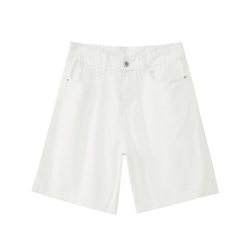 Other Denim Shorts Loose White