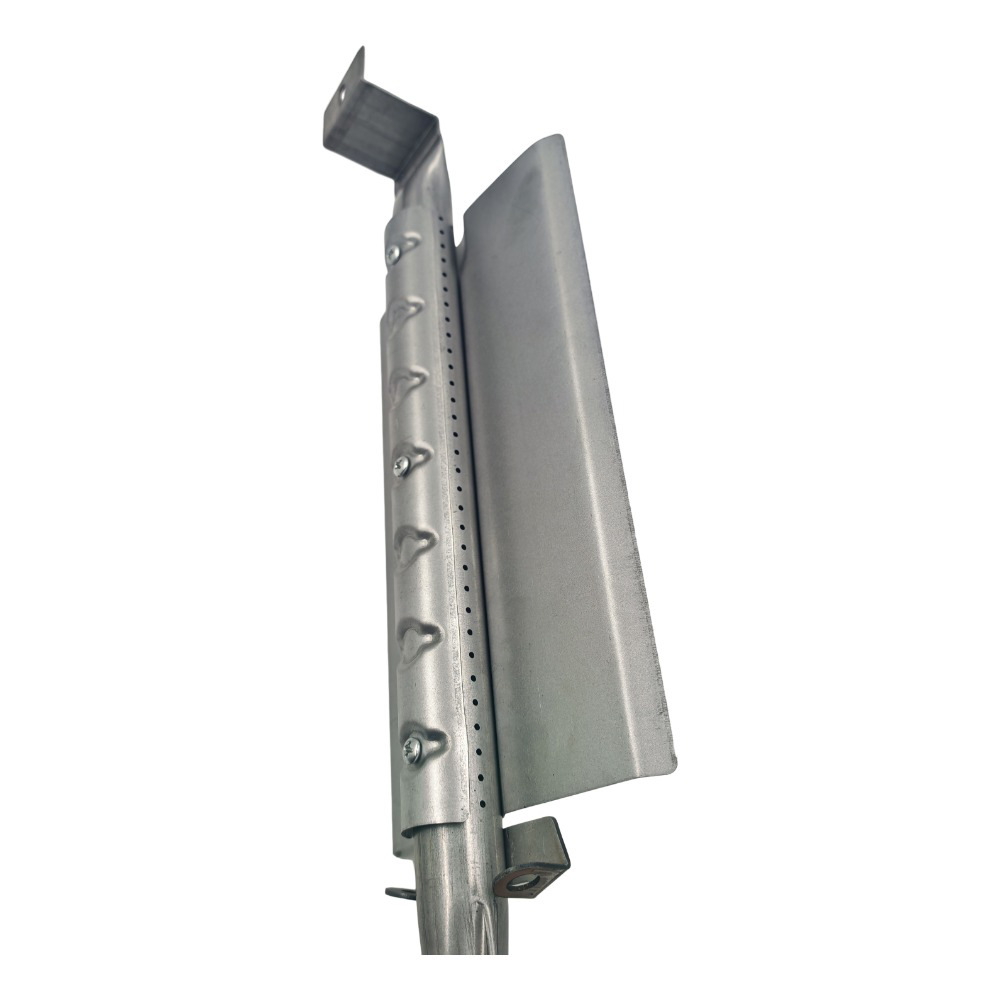 7605 horno de quemador de rejilla de fuegoø25 aluminio tubo recto rejilla de fuego con placa de igualación de temperatura