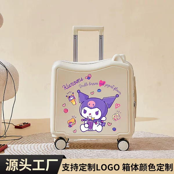 Can sit can ride box children's luggage 18 inch boarding box mini trolley case riding box cartoon baby walking artifact