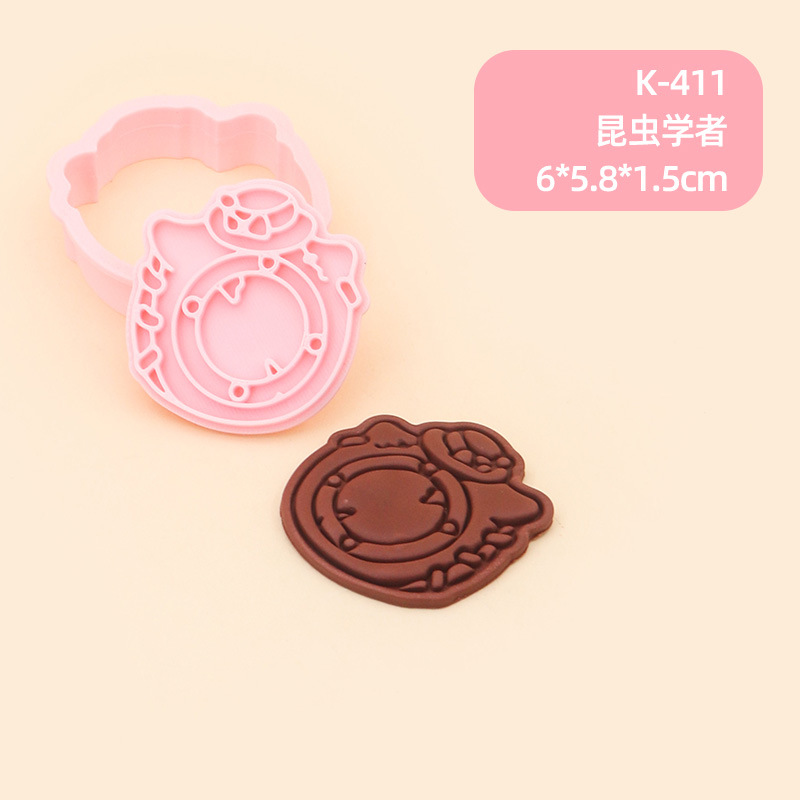 Juego de Moldes para Galletas 3D Personajes de Anime de Plástico para Repostería image 66